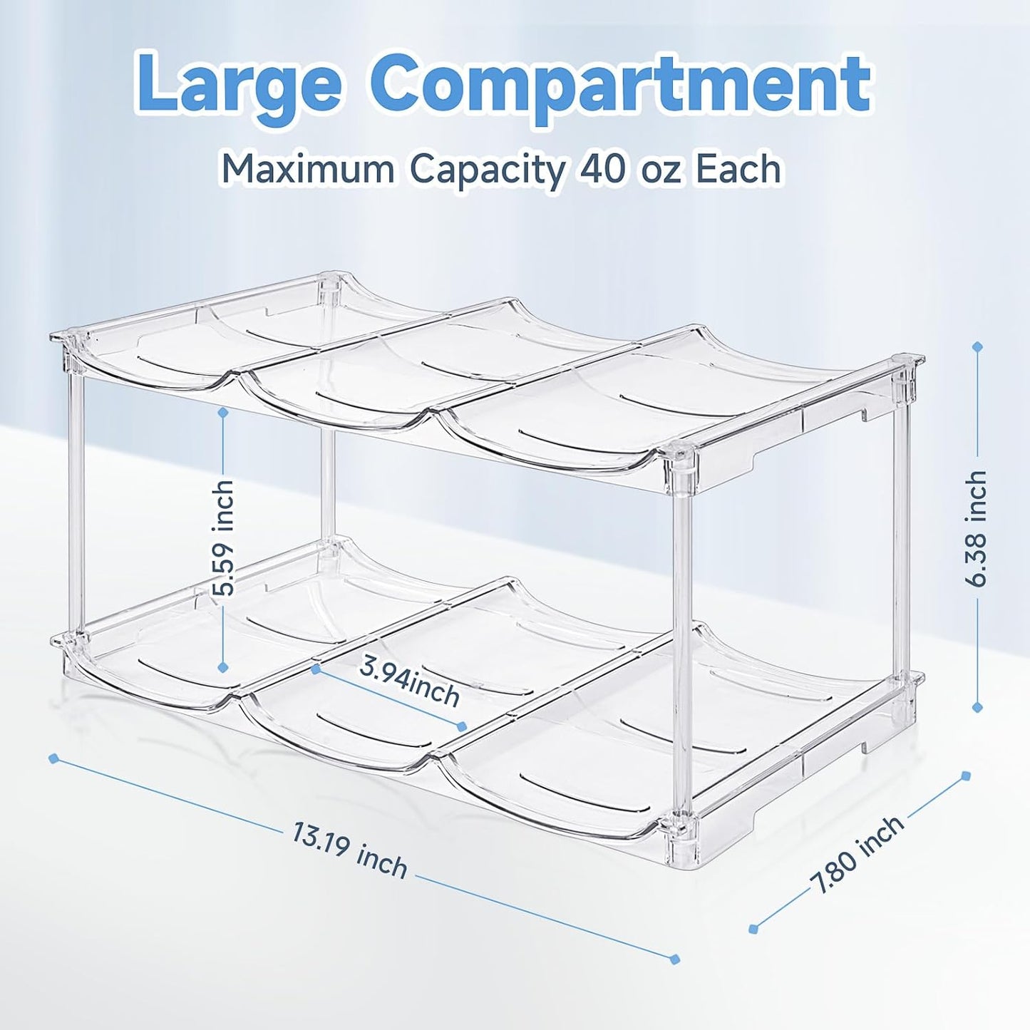Water Bottles Organizer Stand - Medaid International