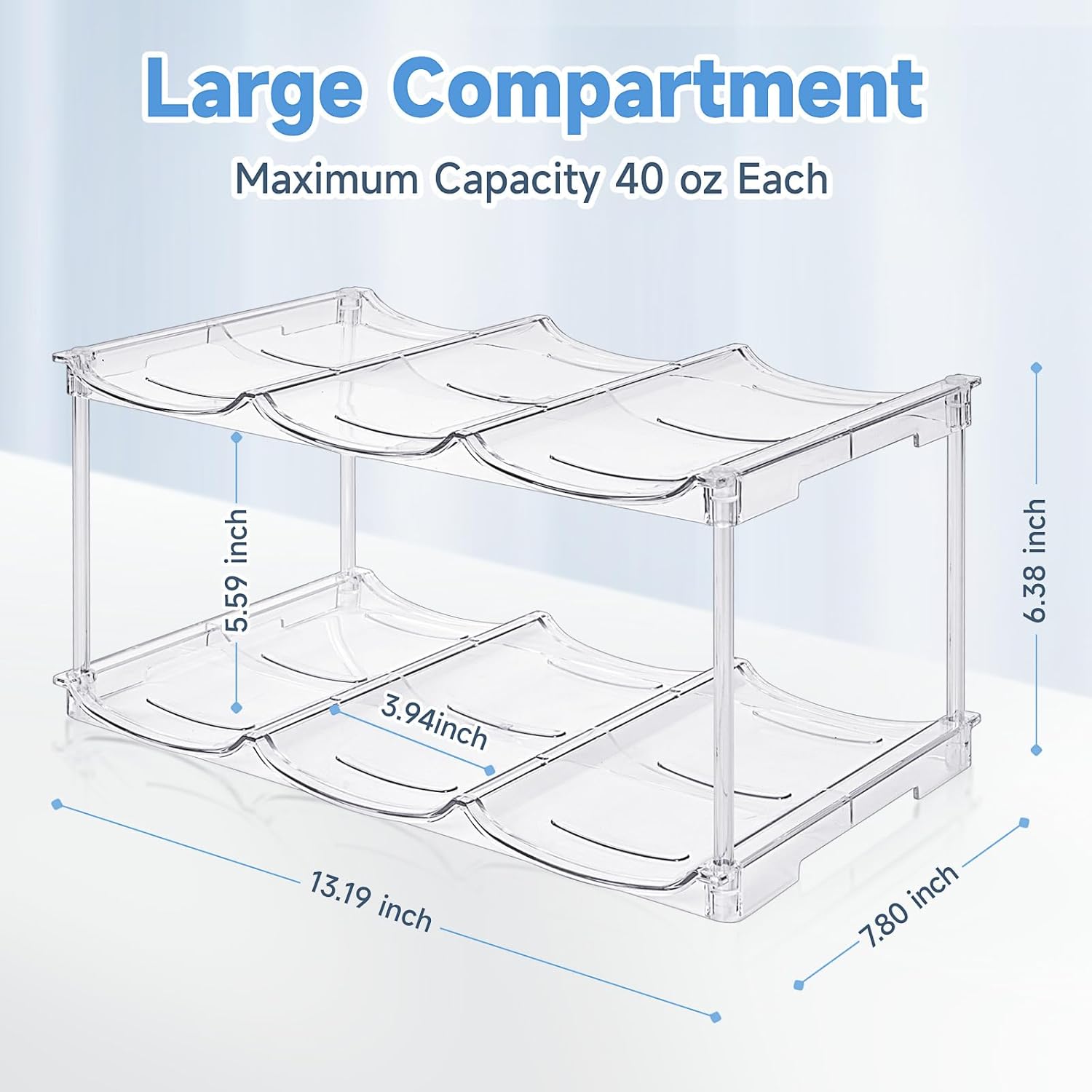 Water Bottles Organizer Stand - Medaid International