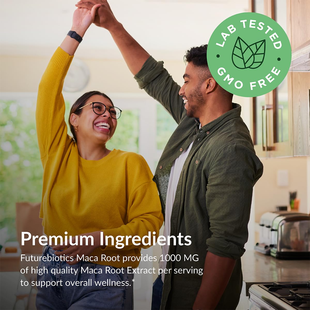 Futurebiotics Maca Root Extra Strength Supports Energy, Stamina & Reproductive Health, Non-GMO, 120 Vegetarian Capsules - Medaid International