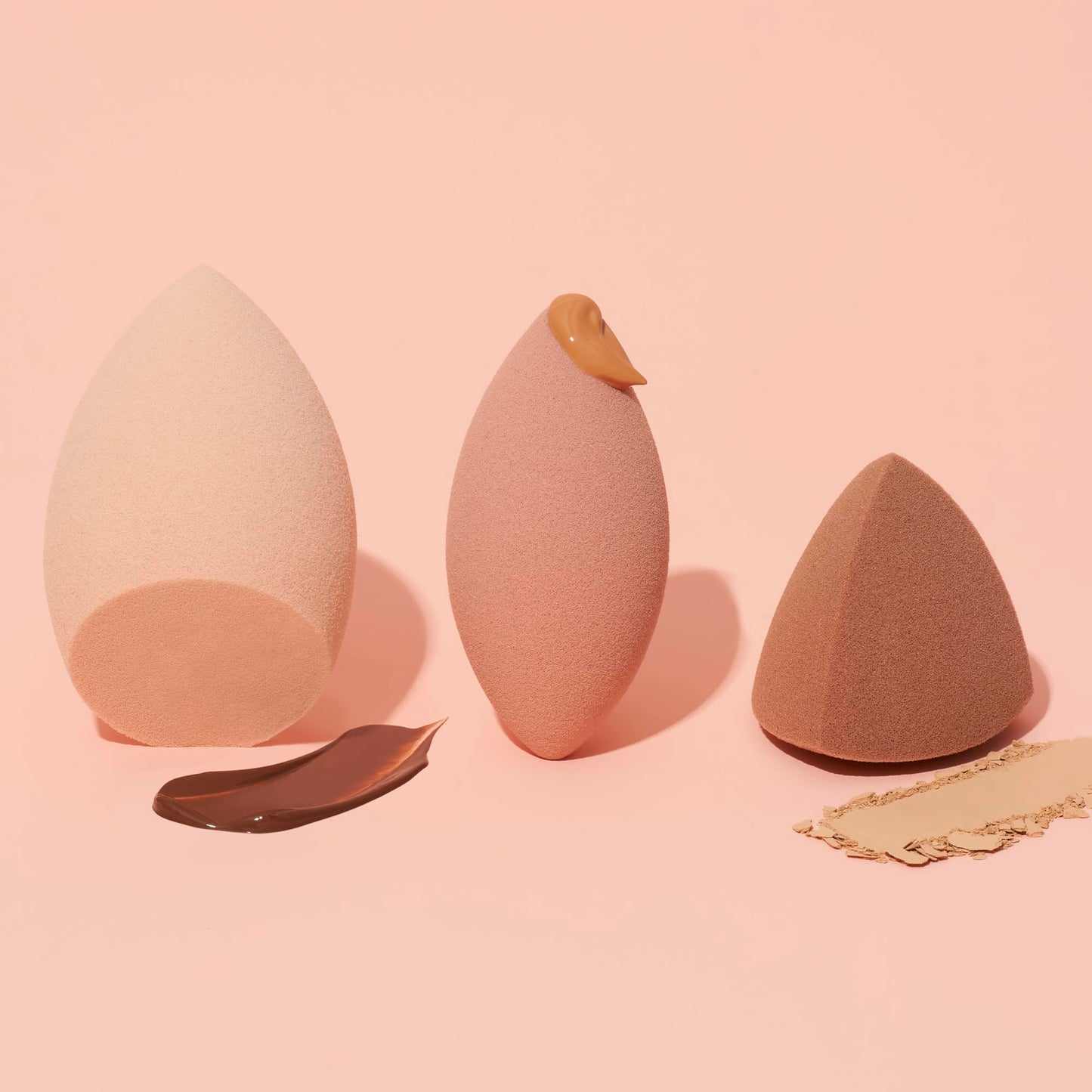 e.l.f. Total Sponge Set, Multi-use Makeup Sponge Set For Flawless Blending, Great For Powder Or Liquid Concealer & Foundation, Vegan & Cruelty-Free - Medaid International