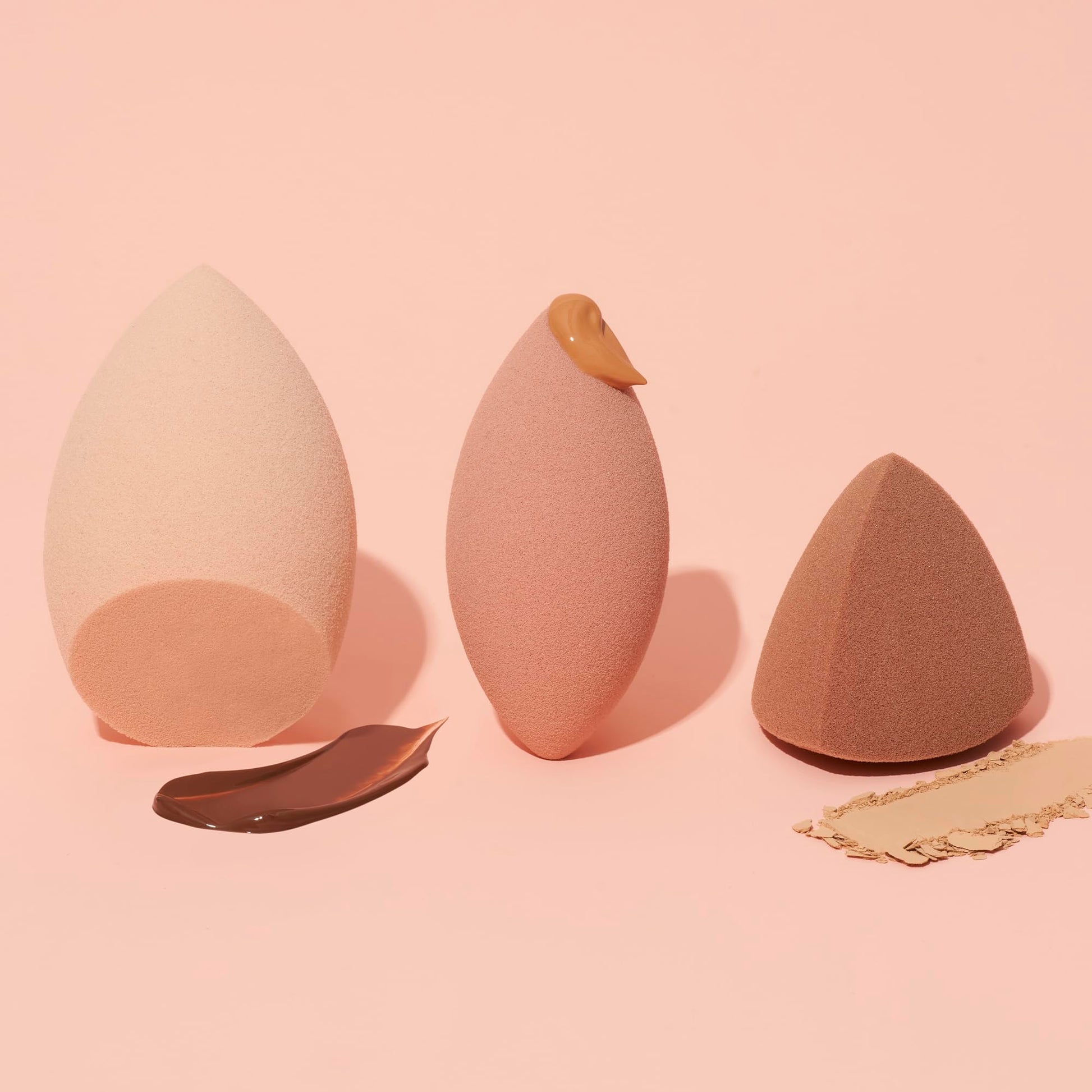 e.l.f. Total Sponge Set, Multi-use Makeup Sponge Set For Flawless Blending, Great For Powder Or Liquid Concealer & Foundation, Vegan & Cruelty-Free - Medaid International