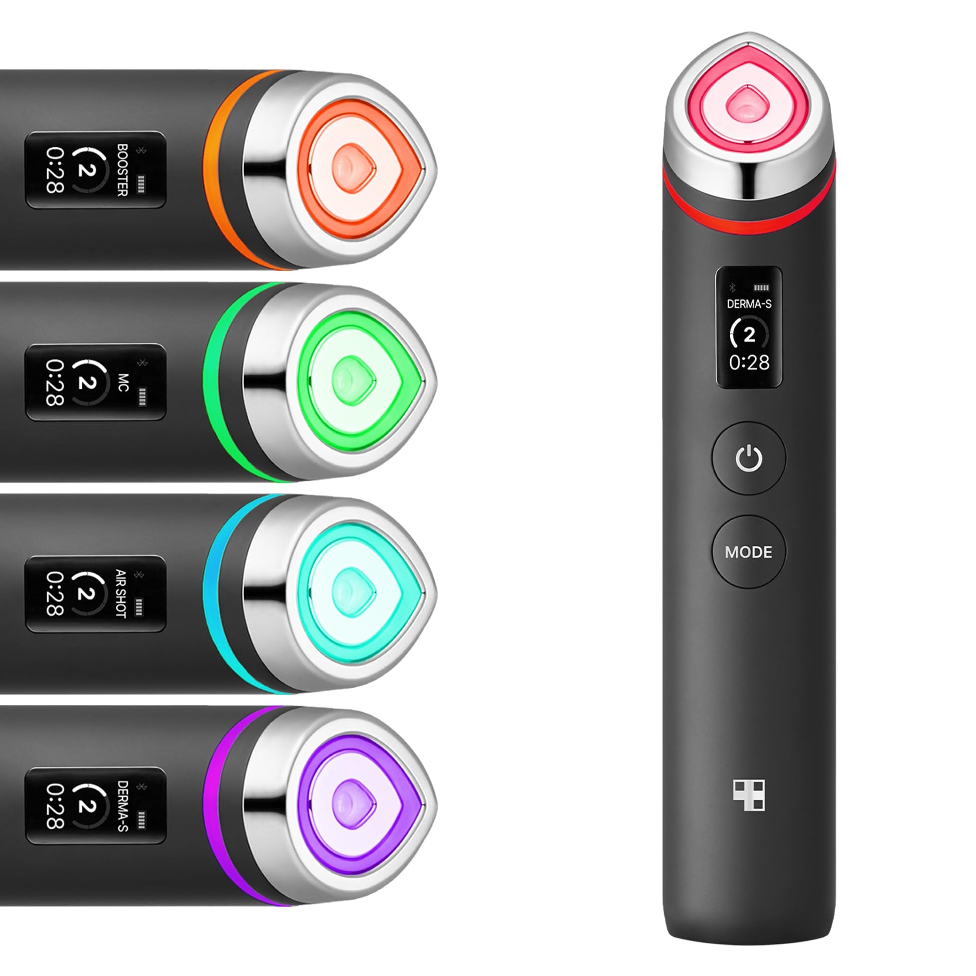 medicube Age-R Booster Pro | 6-in-1 Real Glass Glow Beauty Massager | Looking Glass Skin | Korean Skin Care - Medaid International