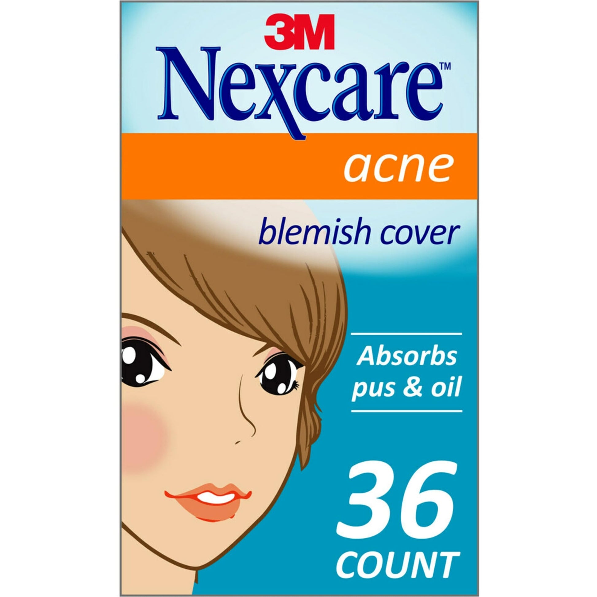 Nexcare Acne Cover for Clogged Pores - 36 Acne Covers - Medaid - Lebanon