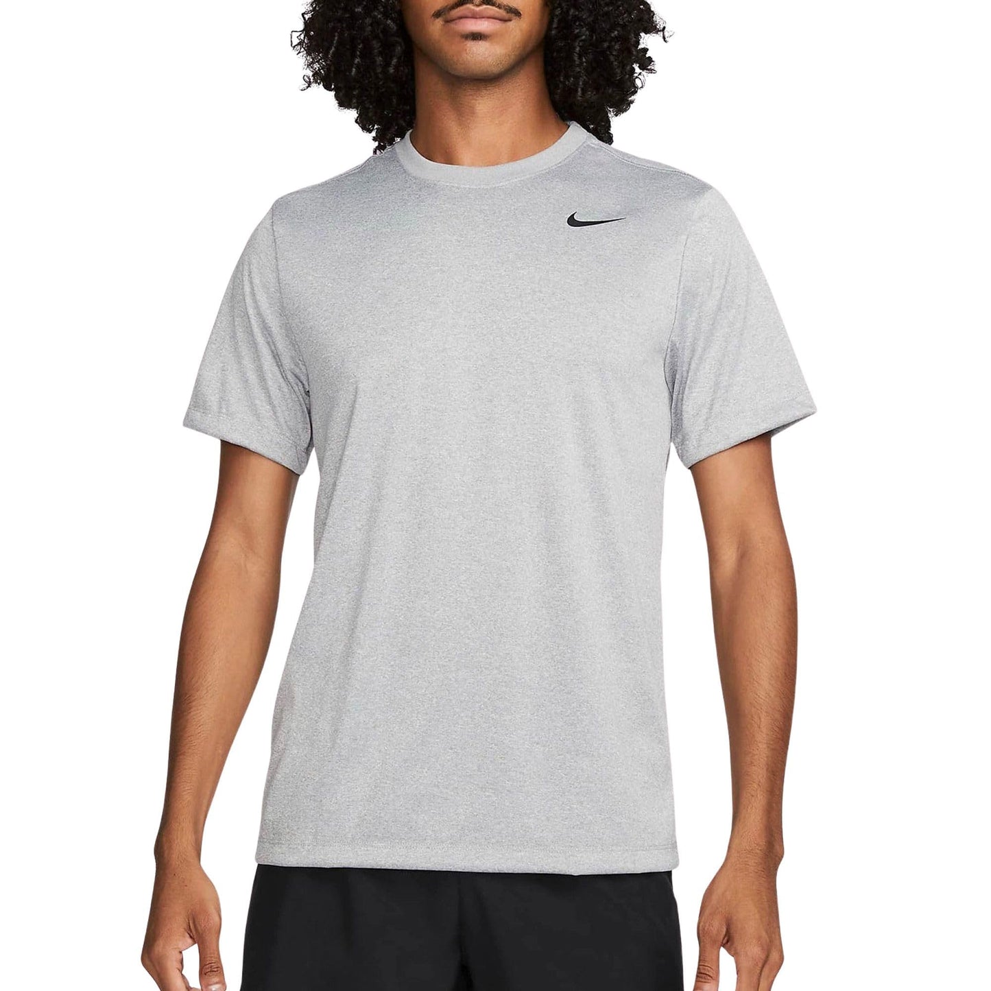 Nike Men's Dri-Fit Legend Fitness T-Shirt, Tumbled Grey/Flt Silver/Heather/Black, X-Large - Medaid International