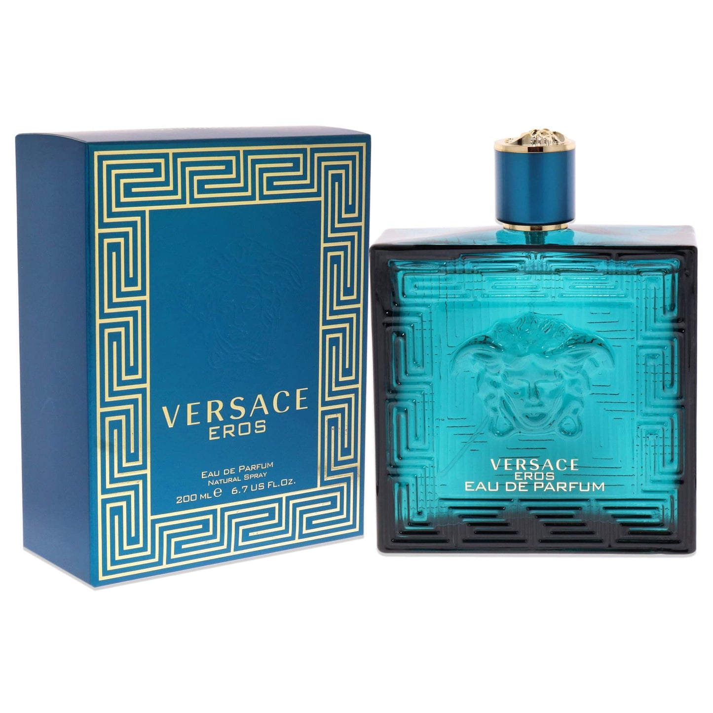 Versace Eros for Men Eau de Parfum Spray, 6.7 Ounce - Medaid International
