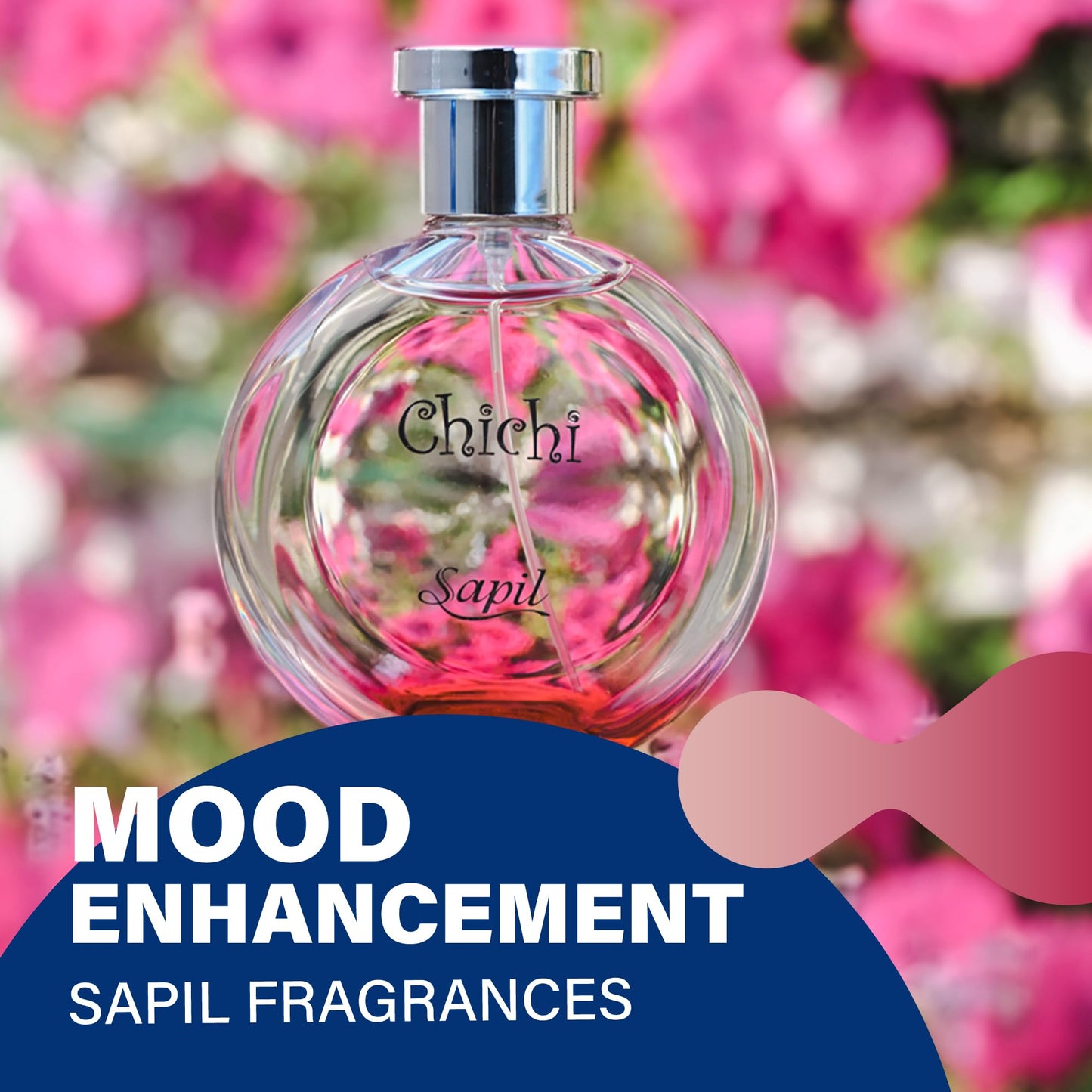 Sapil Chichi Perfume for Women - Long-lasting Dubai Perfume, Floral Musky EDT Spray, 3.4 Oz (100 ml) - Exotic Arabic Cologne for Daily Wear - Medaid International