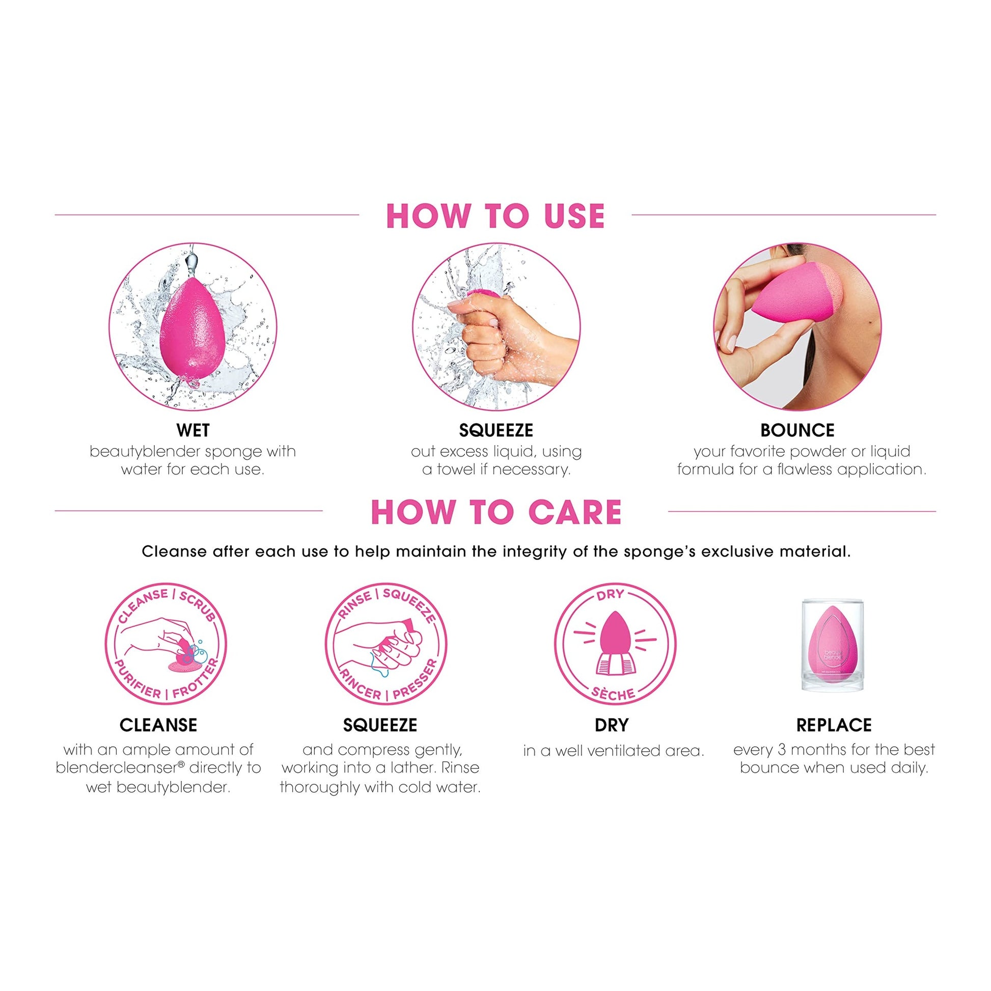 BEAUTYBLENDER Liquid BLENDERCLEANSER for Cleaning Makeup Sponges, Brushes & Applicators, 3 oz. Vegan, Cruelty Free and Made in the USA - Medaid International