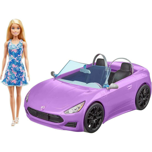 Doll & Purple Convertible Vehicle - Medaid International