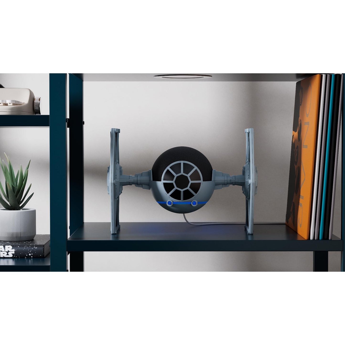 Limited Edition, STAR WARS TIE Fighter Stand for Amazon Echo Dot (4th & 5th Generations). Device Sold Separately - Medaid International