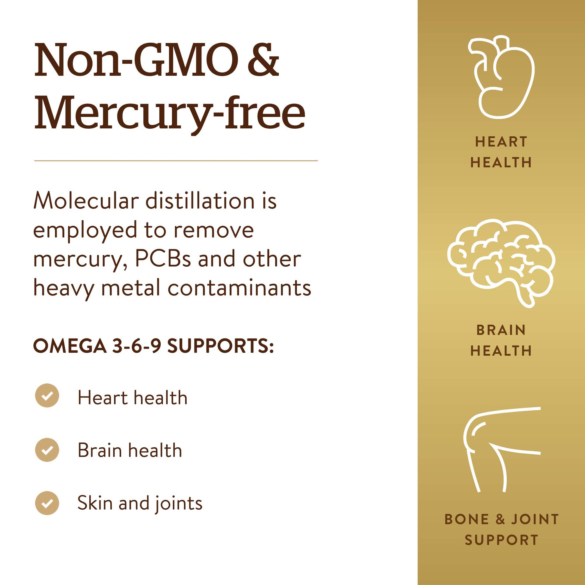 Solgar 1300 mg Omega 3-6-9, 120 Softgels - Fish Oil Supplement - Support for Joint & Skin Health - Includes Flaxseed & Borage - Contains EPA & DHA Omega 3 Fatty Acids - 40 Servings - Medaid International