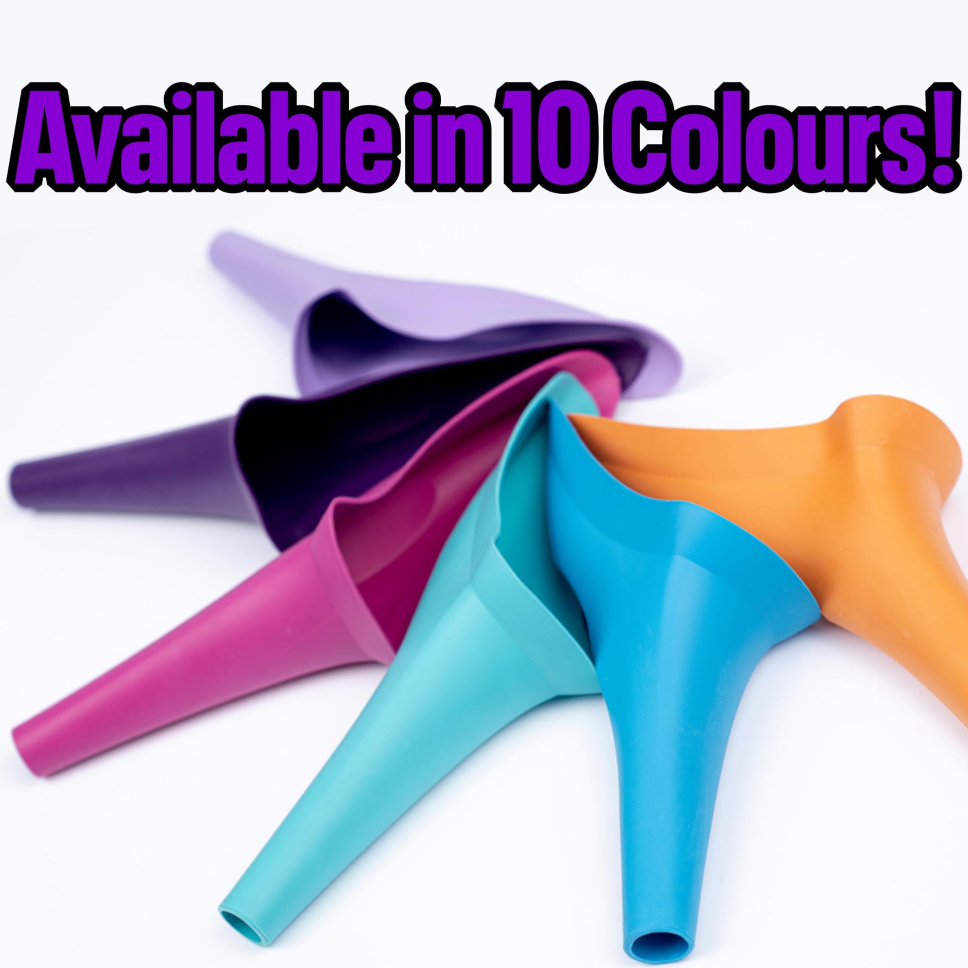 SHEWEE Flexi – The Original Female Urinal – Made in The UK – Reusable, Flexible & Portable Urination Device. Festival, Camping, Car, Hiking Essentials for Women. Stand to Pee Funnel – Purple - Medaid International