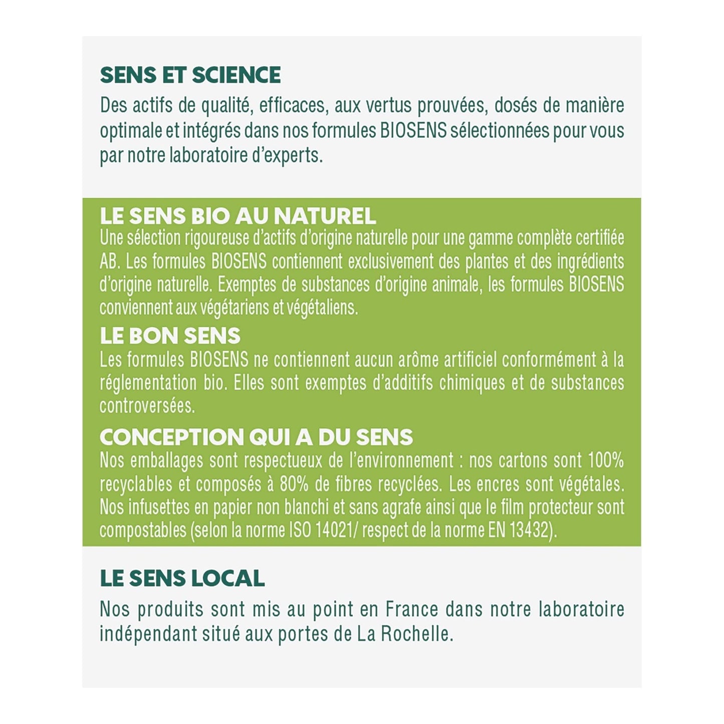Biosens - Infusion Draineur intense - Cassis, Frêne et Sureau - Certifié Bio AB - Fabriqué en France - 20 sachets - Medaid International