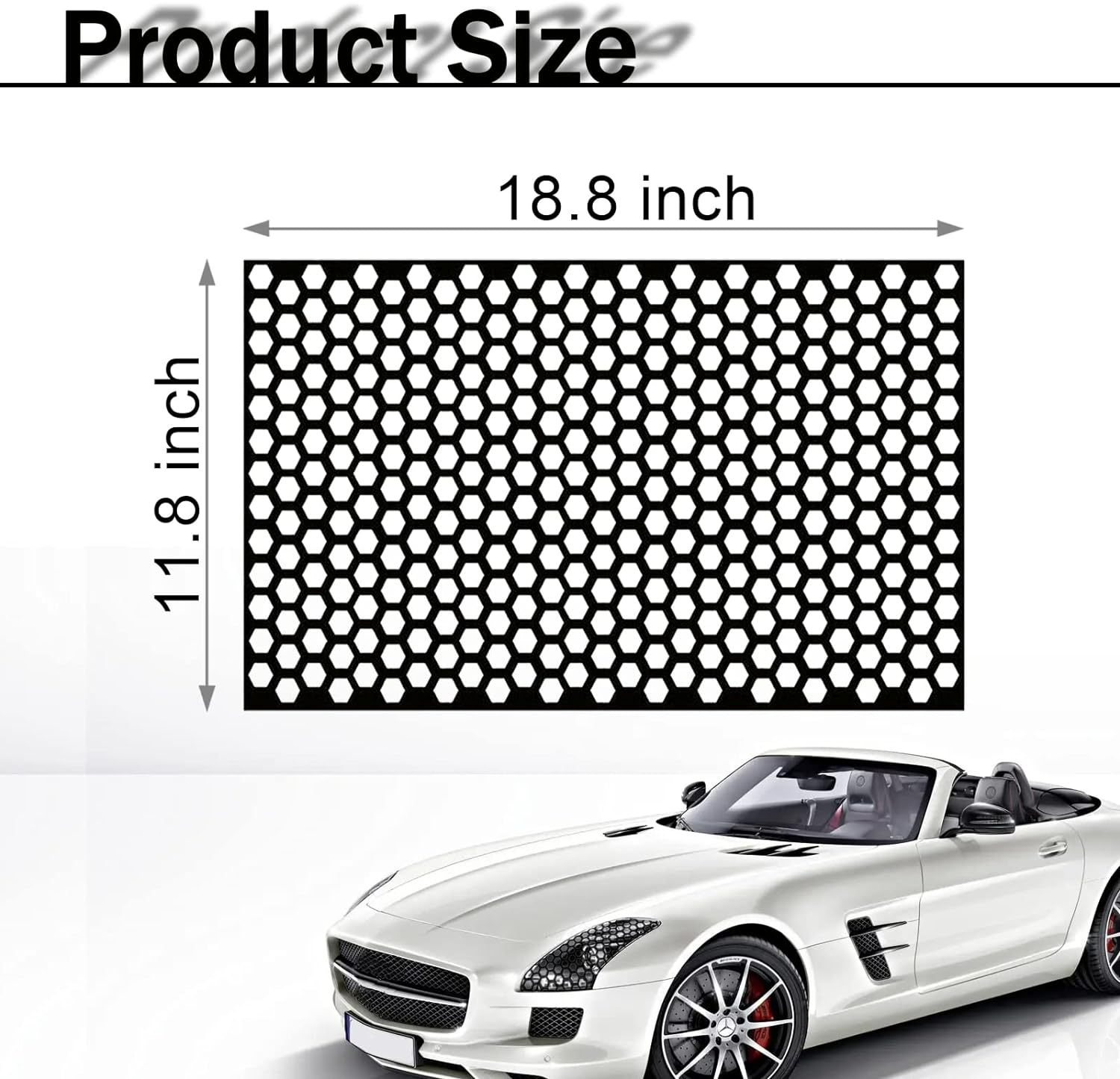 Universal Car Rear Tail Light Lamp Stickers Honeycomb - Medaid International