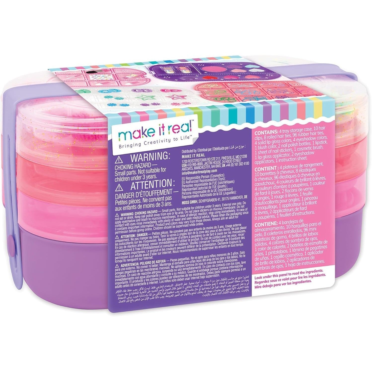 Beauty 2-Go! Cosmetic Set - 136pcs - Medaid International