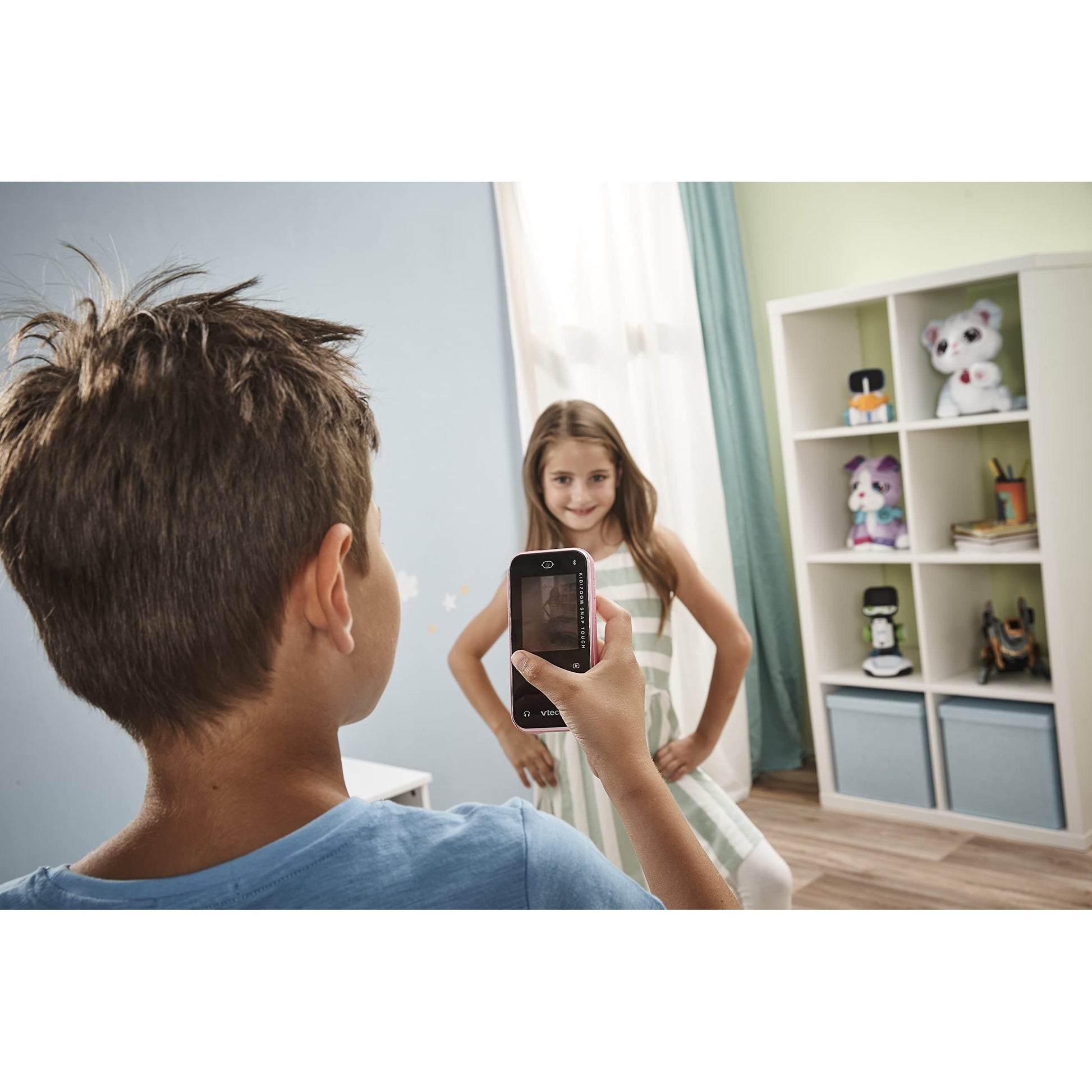 Vtech 549253 KidiZoom Snap Touch Toy Device 6 Years and Older, Pink - Medaid International