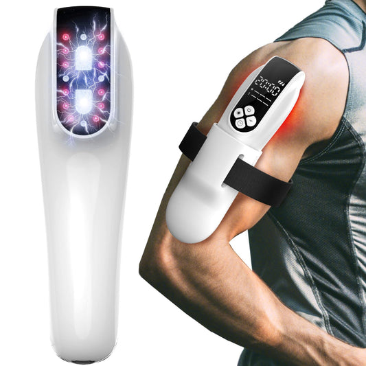 KTS Handheld Laser Therapy Devices, Infrared Red Light Therapy Device with Straps for Muscle and Joint Pain Relief, Models:HD-Cure - Medaid International