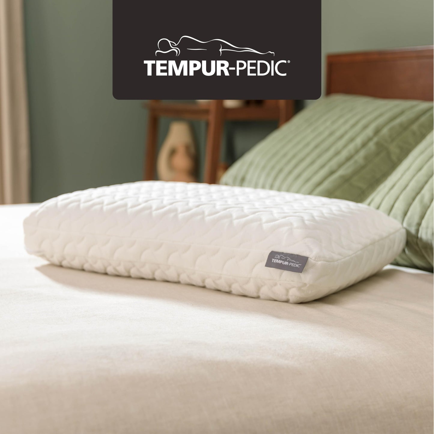 Tempur-Pedic TEMPUR-Cloud Pillow for Sleeping, Standard, White - Medaid International