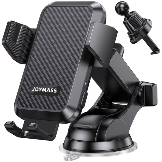JOYMASS Wireless Car Charger, Phone Holders for Your Car, 15W Auto Clamping Phone Mount Car Accessories for iPhone 16 15 14 13 12 Mini Pro Max 11 XR XS, Samsung Galaxy S24 Ultra S23 S22+ Note 20, etc - Medaid International