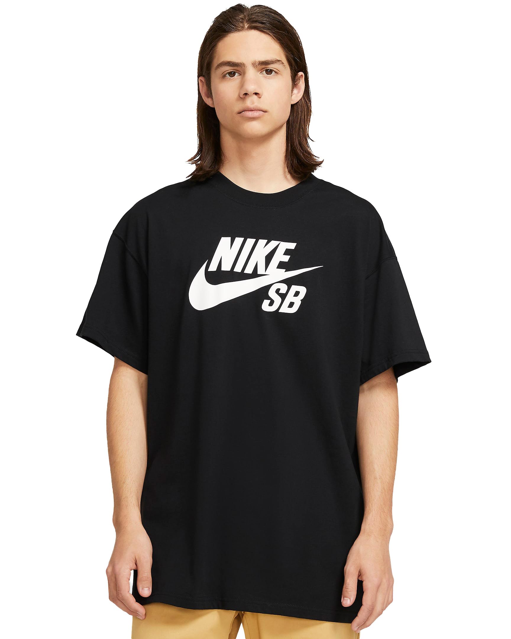 Nike SB Logo Skate Tee Black - White - Medaid International