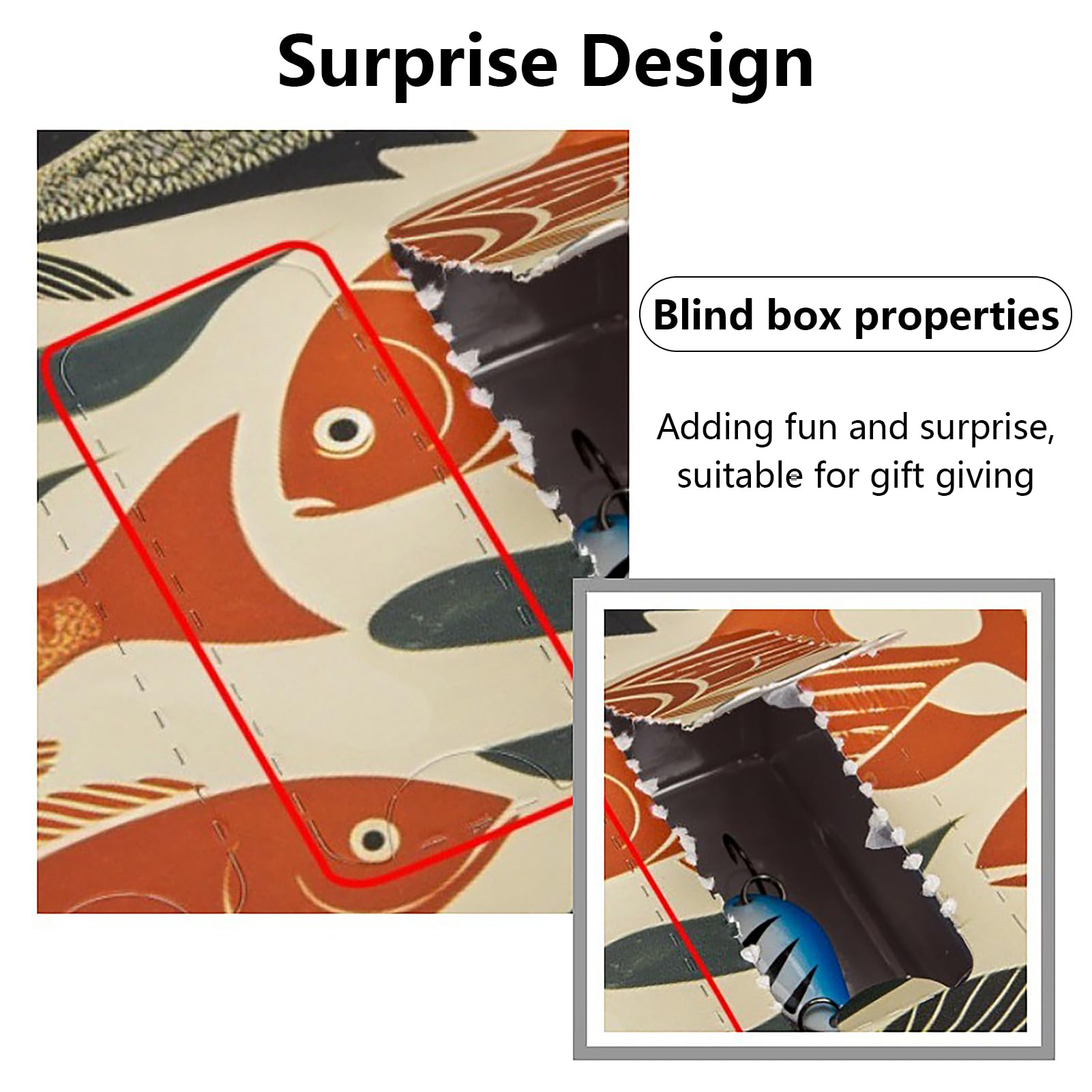 BLSYHDH Fishing Advent Calendar 2025, 30Pcs Christmas Countdown Fish Tackle Set Fishing Lures Set for Fisherman Adult Teen Men Xmas Surprise Fish Bait Gift to Father Grandpa Dad - Medaid International