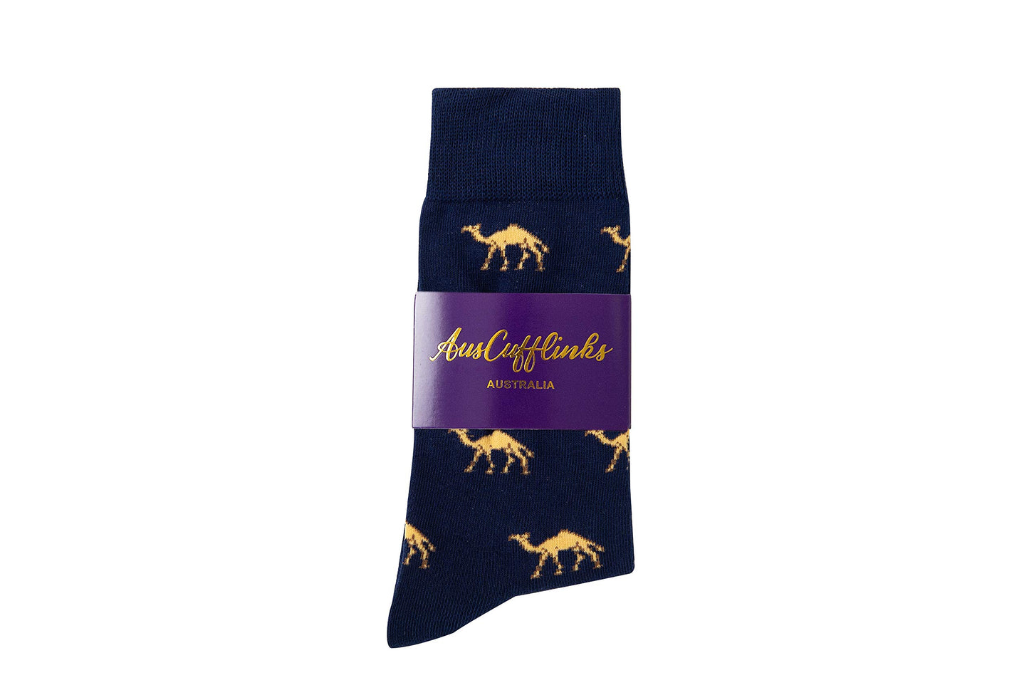AUSCUFFLINKS Camel Socks For Him | Desert Fun Socks Gift for Her | Egyptian Happy Gift Socks Egypt Quirky Novelty Present for Dad | Socks for Mum (Camel) - Medaid International