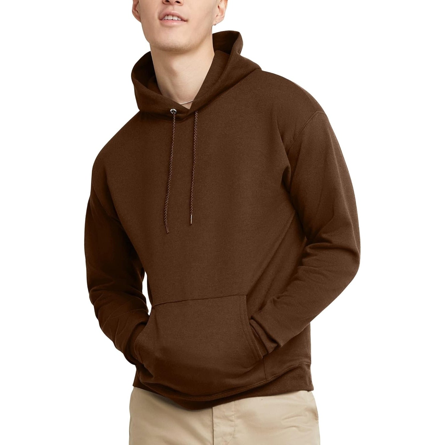 Hanes Men's Hoodie, EcoSmart Fleece Hoodie, Hooded Sweatshirt for