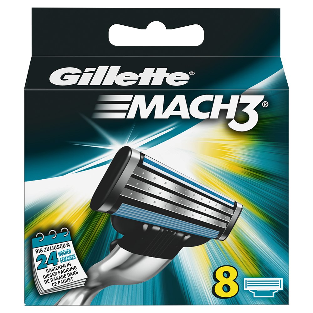 Gillette Series 3X Action Shave Gel, Sensitive Twin Pack, 7 Oz (Pack of 2) - Medaid