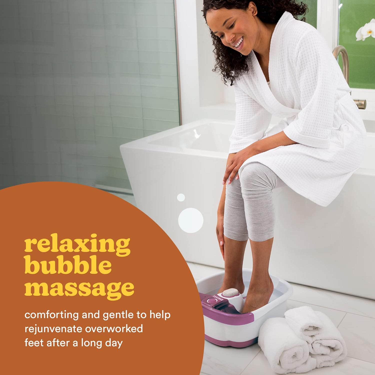 Bubble Mate Foot Spa + Keep Warm Technology - Medaid International