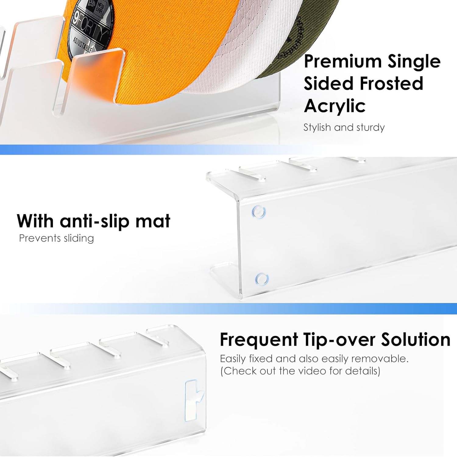 Acryclic Hat Stand - Medaid International