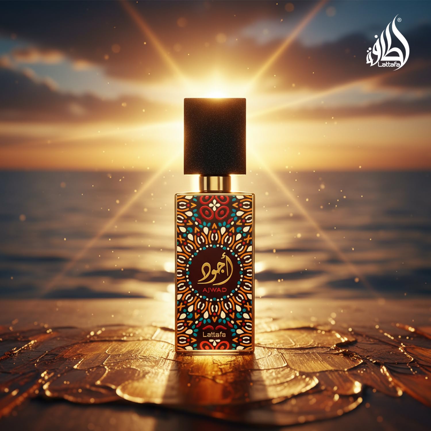Lattafa Ajwad Eau De Parfum Spray for Unisex, 2.0 Ounce - Medaid International