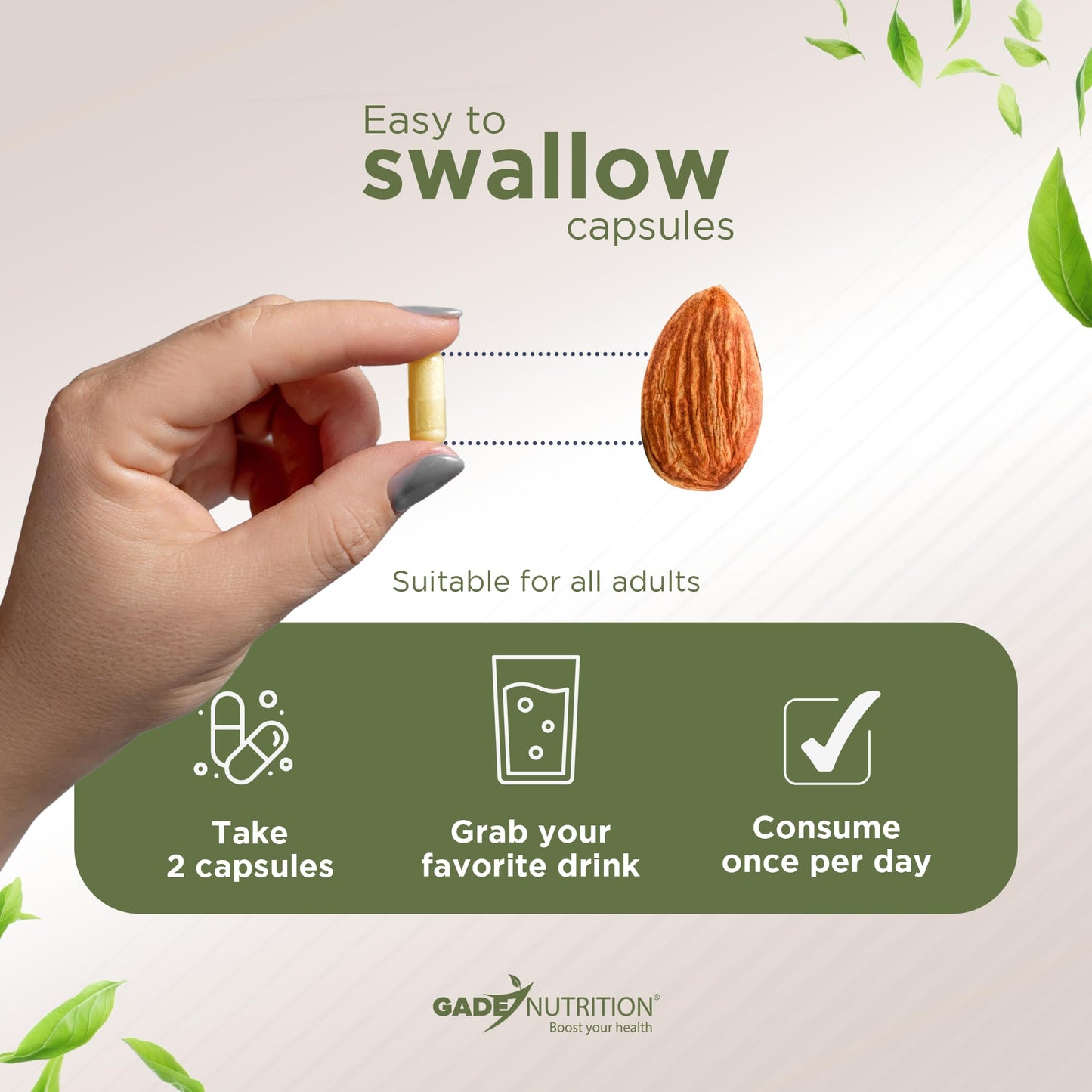 Gade Nutrition Quercetin with Bromelain Vitamin C and Zinc Vitamin D3 | Immune Support Supplement in Capsules | Non-GMO, Gluten-Free, Vegan | Made in The USA | 2 Month Supply - Medaid International