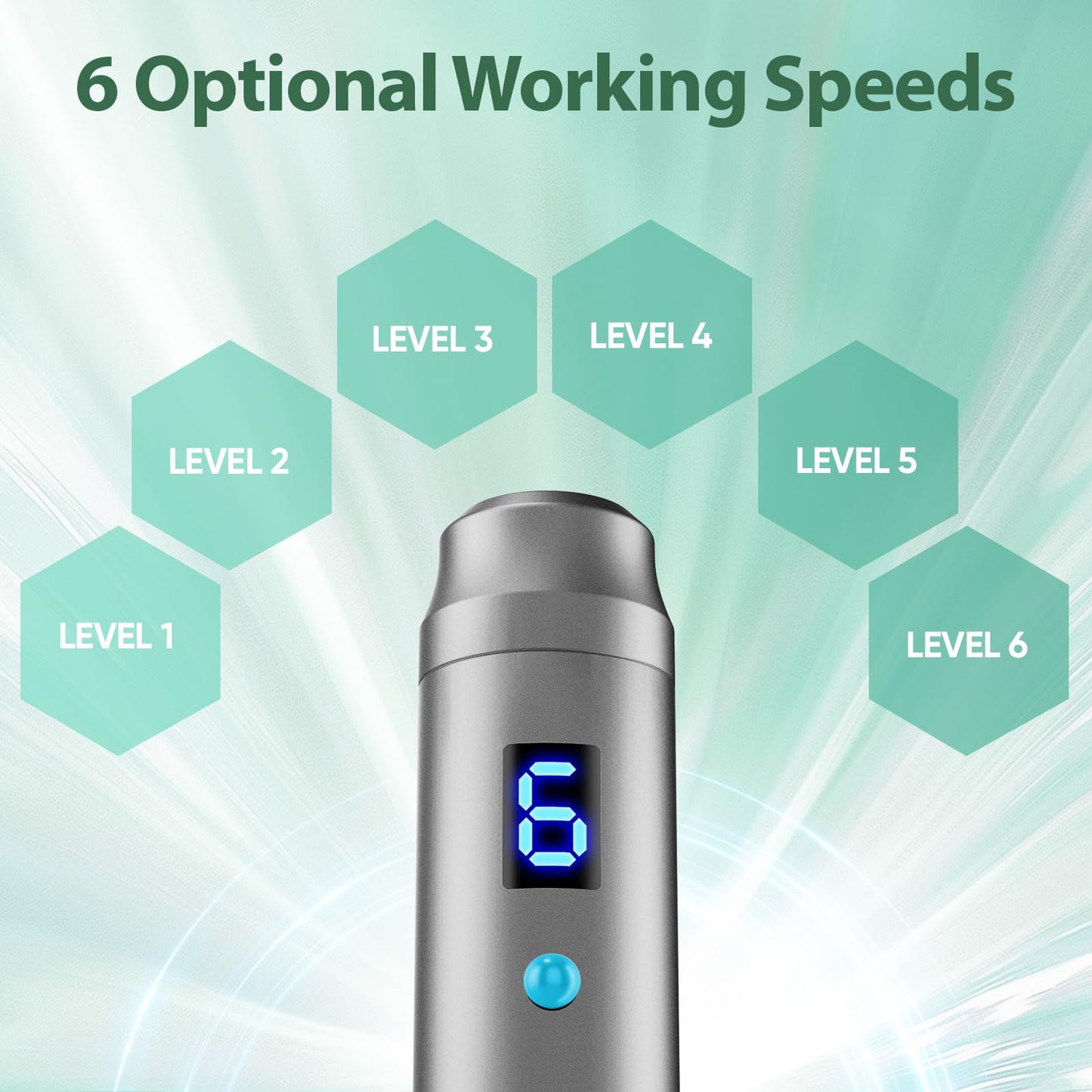 DermaStamp System 0.25mm, Microneedling Stamp Pen, Derma Stamp Pen, Derma Roller Alternative, Microneedle Micro Needle Skin Care for Men Women - Medaid International