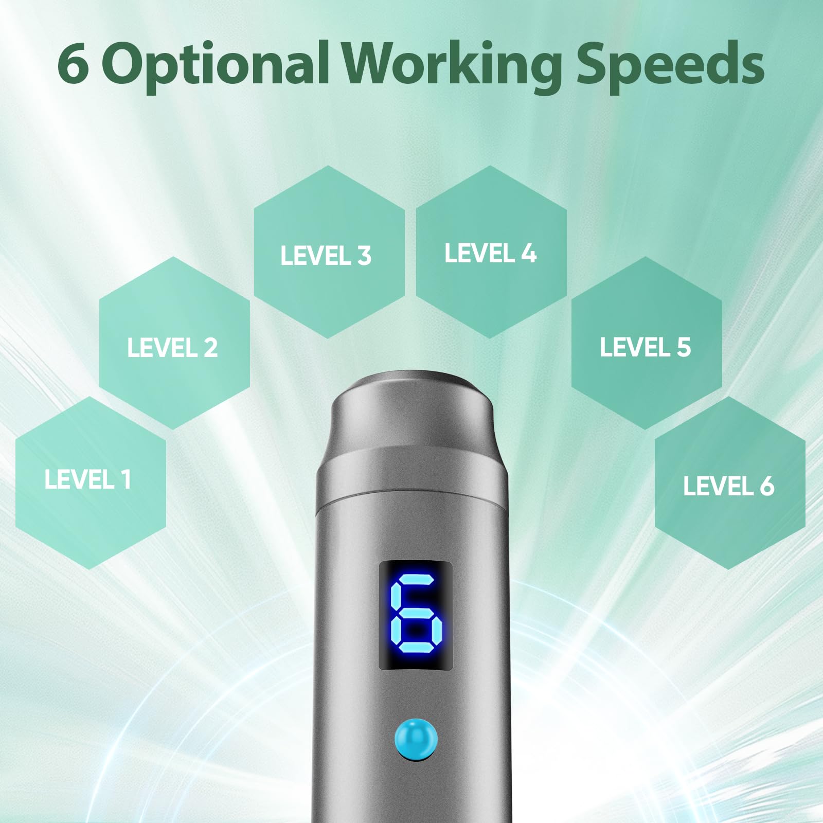 DermaStamp System 0.25mm, Microneedling Stamp Pen, Derma Stamp Pen, Derma Roller Alternative, Microneedle Micro Needle Skin Care for Men Women - Medaid International