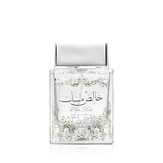 Lattafa Pure Musk Eau De Parfum Spray, 3.4 Ounce (Unisex) - Medaid International