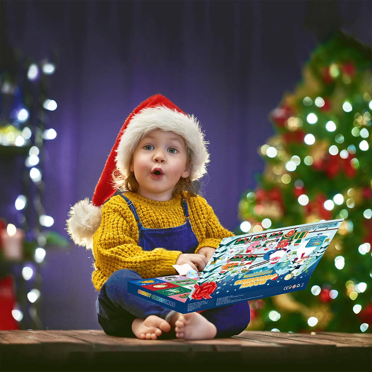 PANSHAN Mochi Squishies Advent Calendars 2025 Kawaii Christmas Countdown Toys Party Favors for Kids Gift for Christmas with 24pcs Different Cute Animal Toys for Girls Boys Xmas Countdown Calendar - Medaid International