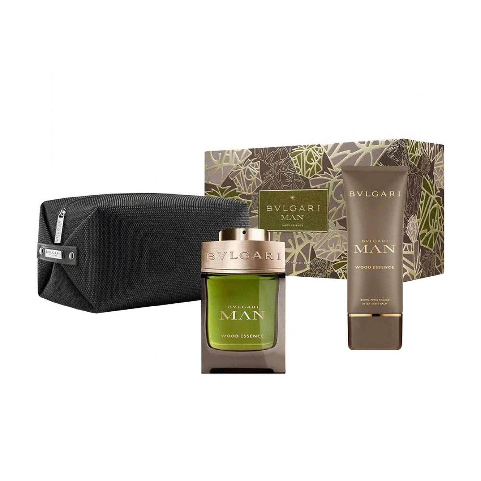 Bvlgari Man Wood Essence 3 Piece Set For Men - Medaid