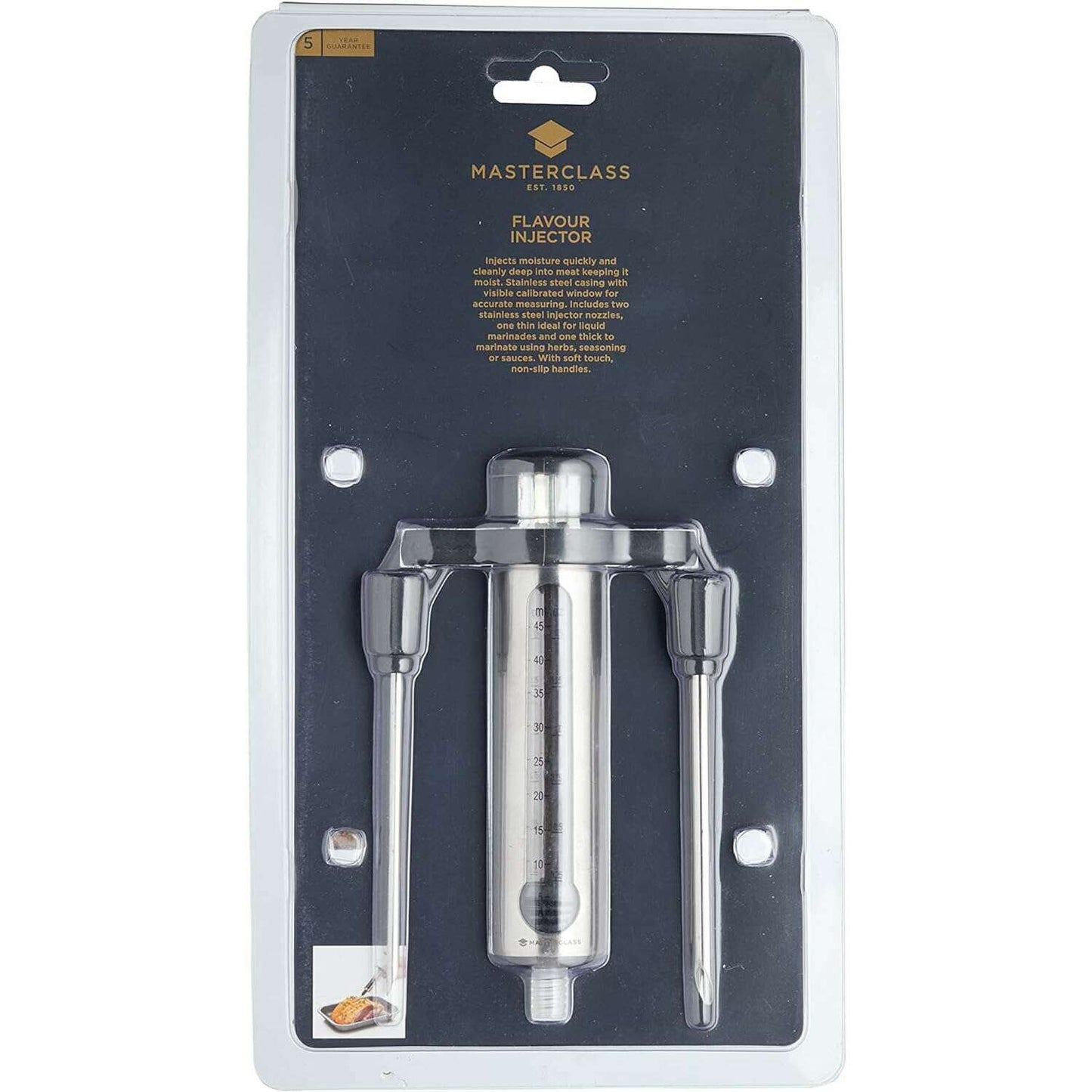 MasterClass Stainless Steel Flavour Injector - Medaid International