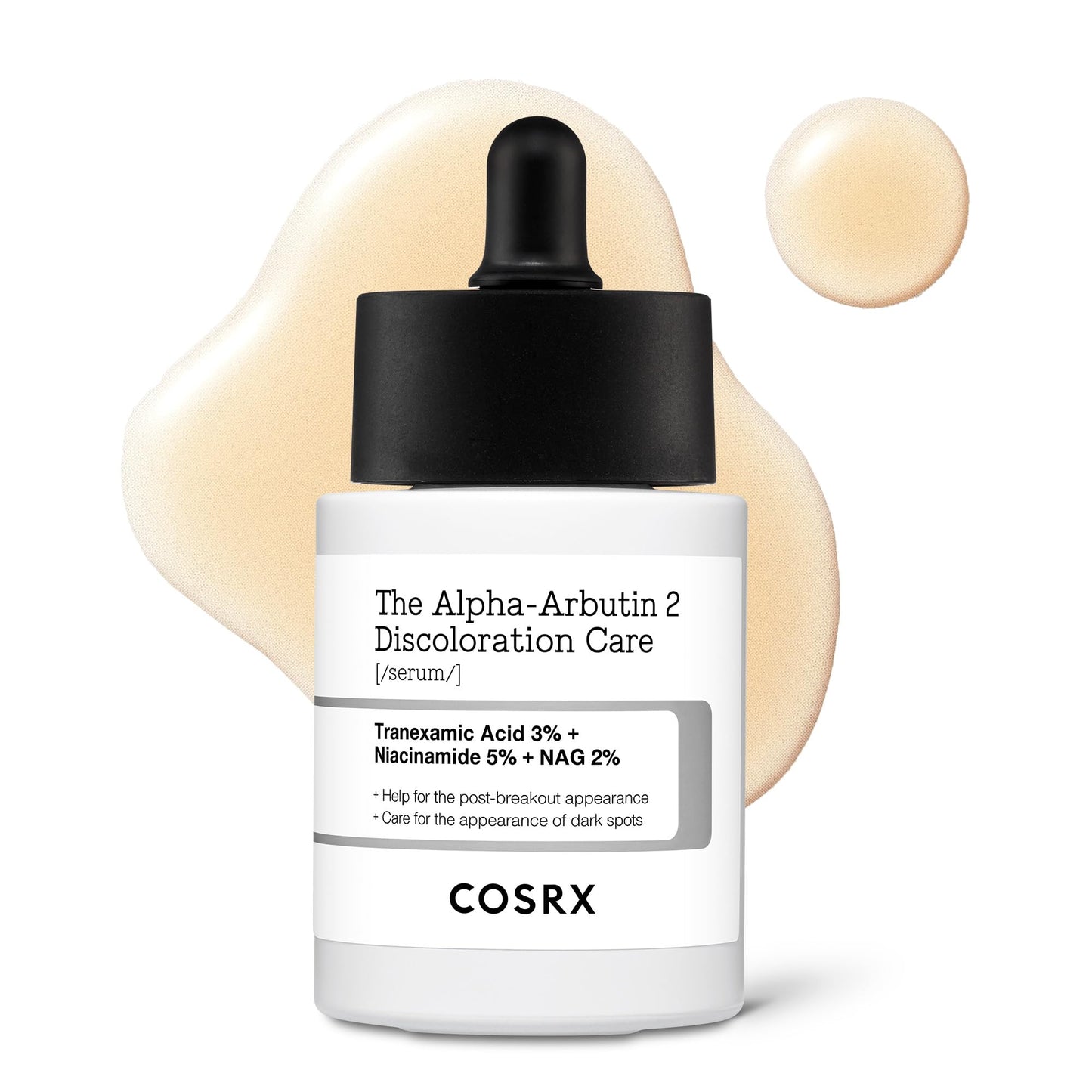 COSRX 2% Alpha Arbutin Discoloration Care Face Serum with Niacinamide, Glutathione & Tranexamic Acid, 1.7 fl oz – Serum for Face, Korean Skin Care - Medaid International