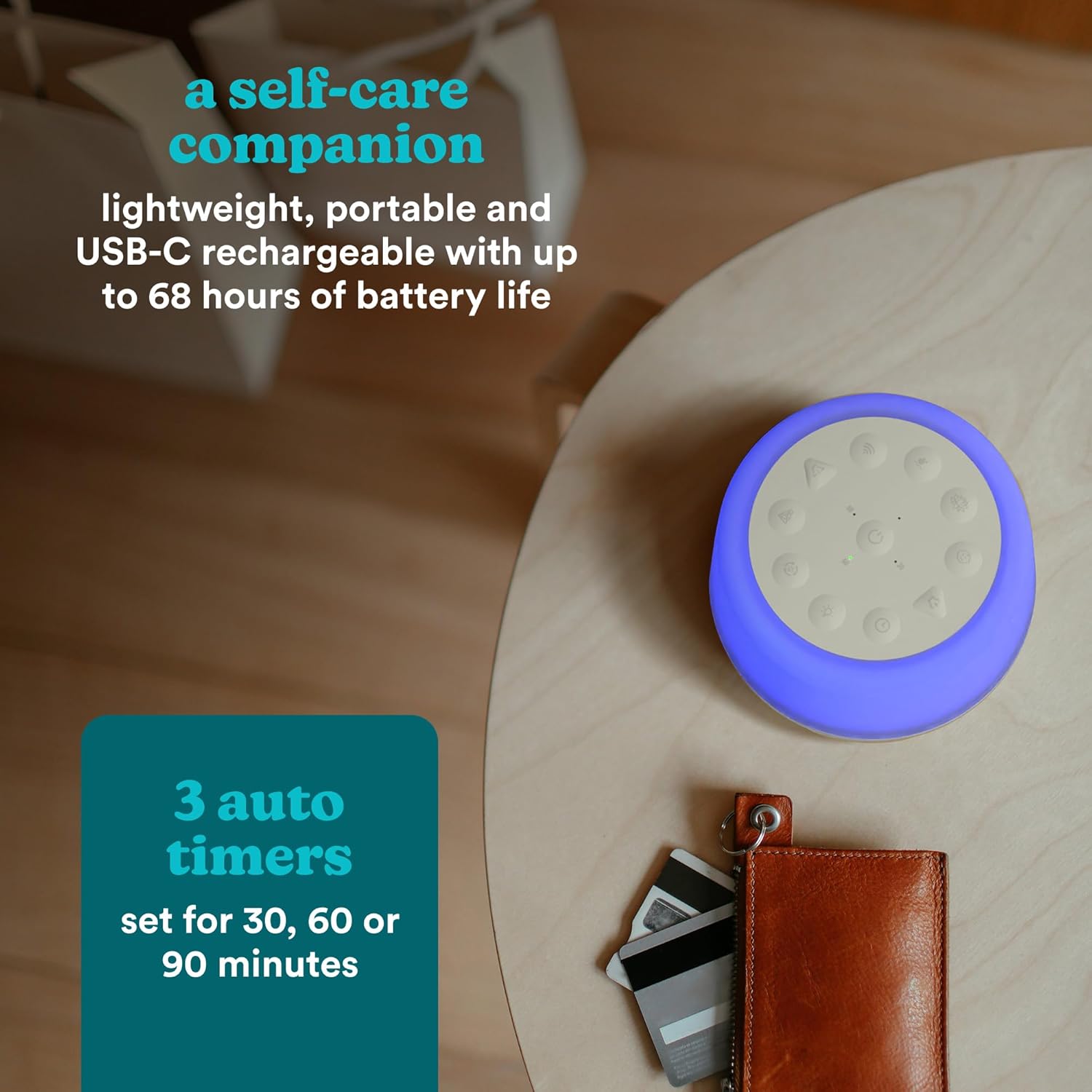 Soundsleep Aura-Portable White Noise Machine - Medaid International