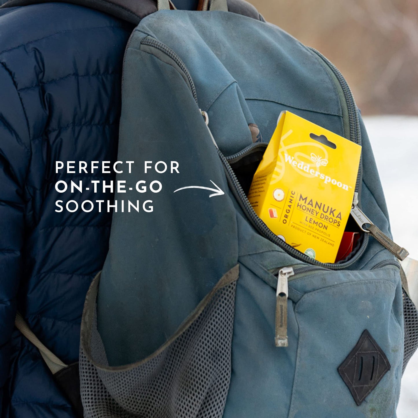 Wedderspoon Organic Manuka Honey Drops, Honey & Echinacea, 20 Count (Pack of 1) | Genuine New Zealand Honey | Perfect Remedy For Dry Throats - Medaid International