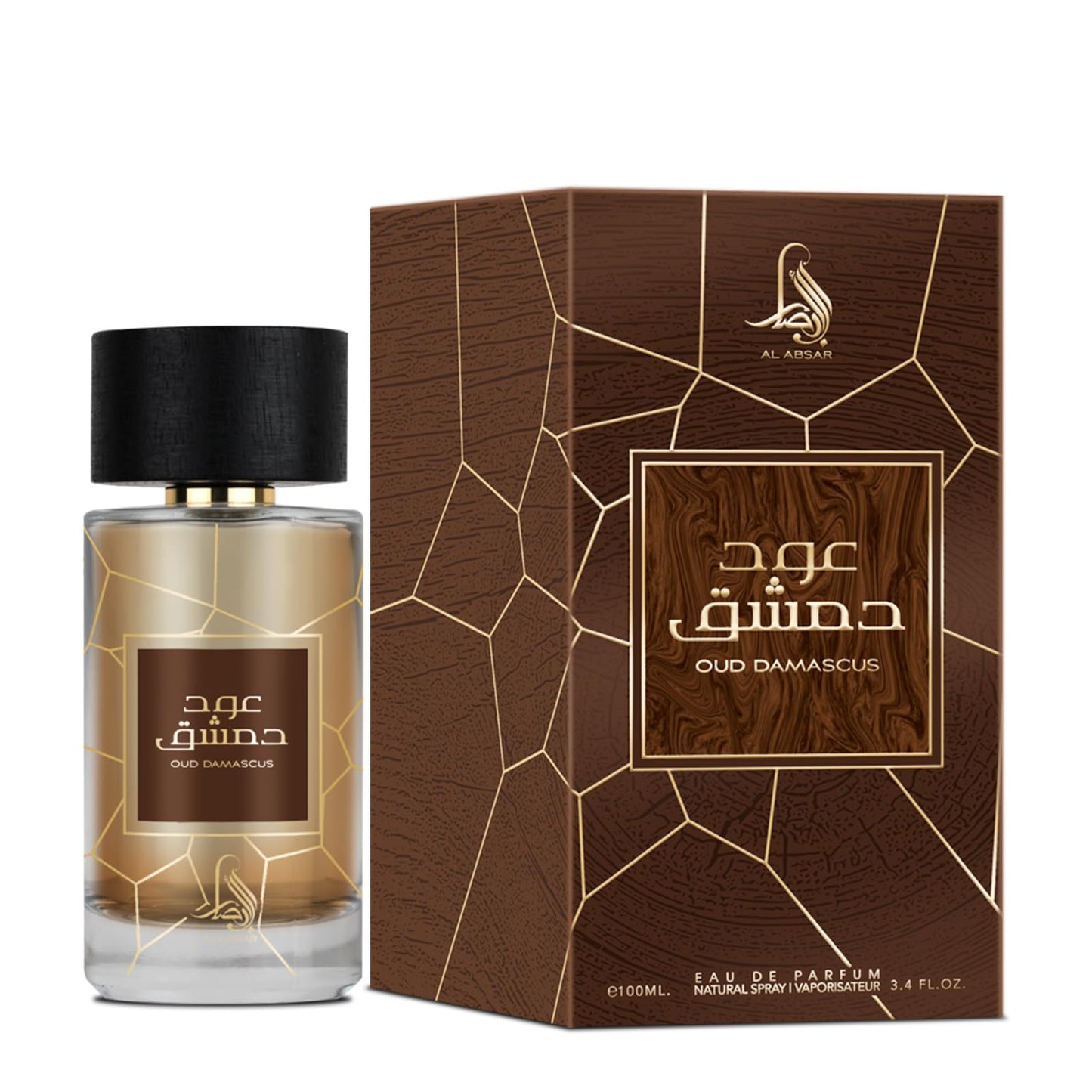 Al Absar Oud Damascus Perfume 100ml - Medaid International