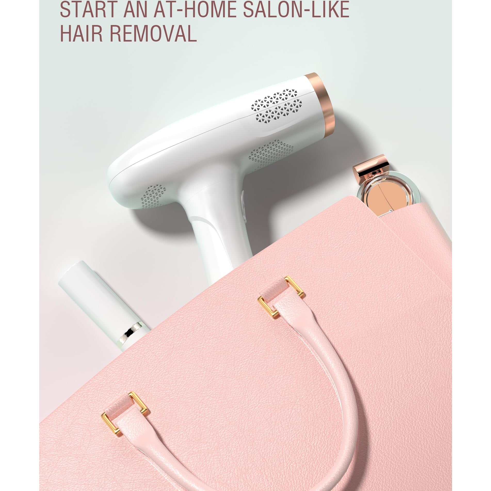 Hair Removal Device Laser Hair Removal for Women and Men IPL Hair Removal At-Home 999,999 Flashes Painless Hair Remover on Armpits Back Legs Arms Face Bikini Line-1 - Medaid International