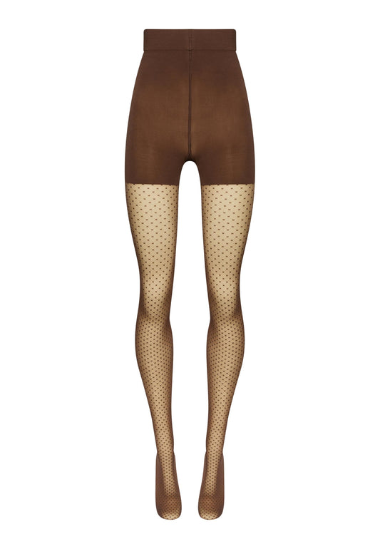 Wolford Control Dots Sheer Tights 20 Denier For Women Pantyhose with Shaping Effect Stylish & Comfortable for All Occasions - Medaid International