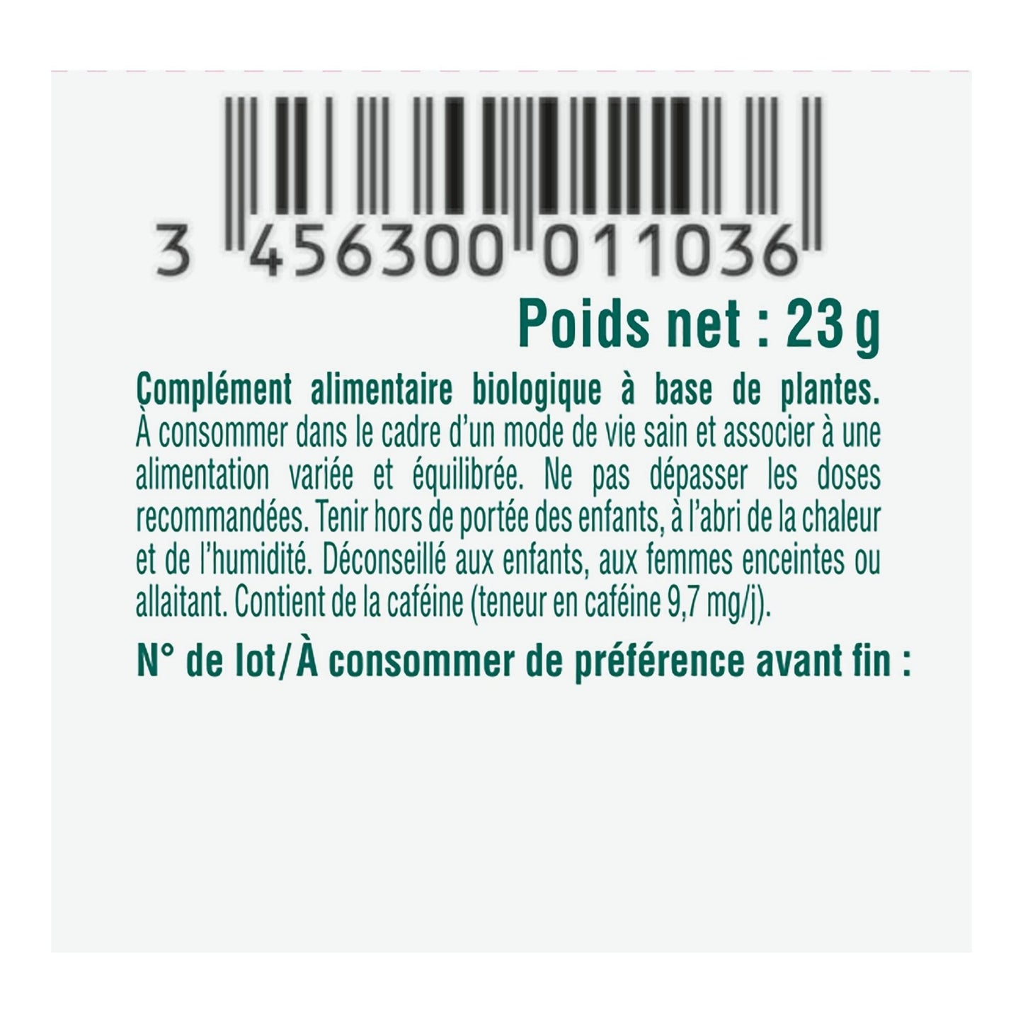 Biosens - Gélule végétale Stimulant Minceur - Artichaut et Guarana - Certifié Bio AB Vegan - Fabriqué en France - Actifs 100% Végétaux - Programme de 15 jours - 45 gélules - Medaid International