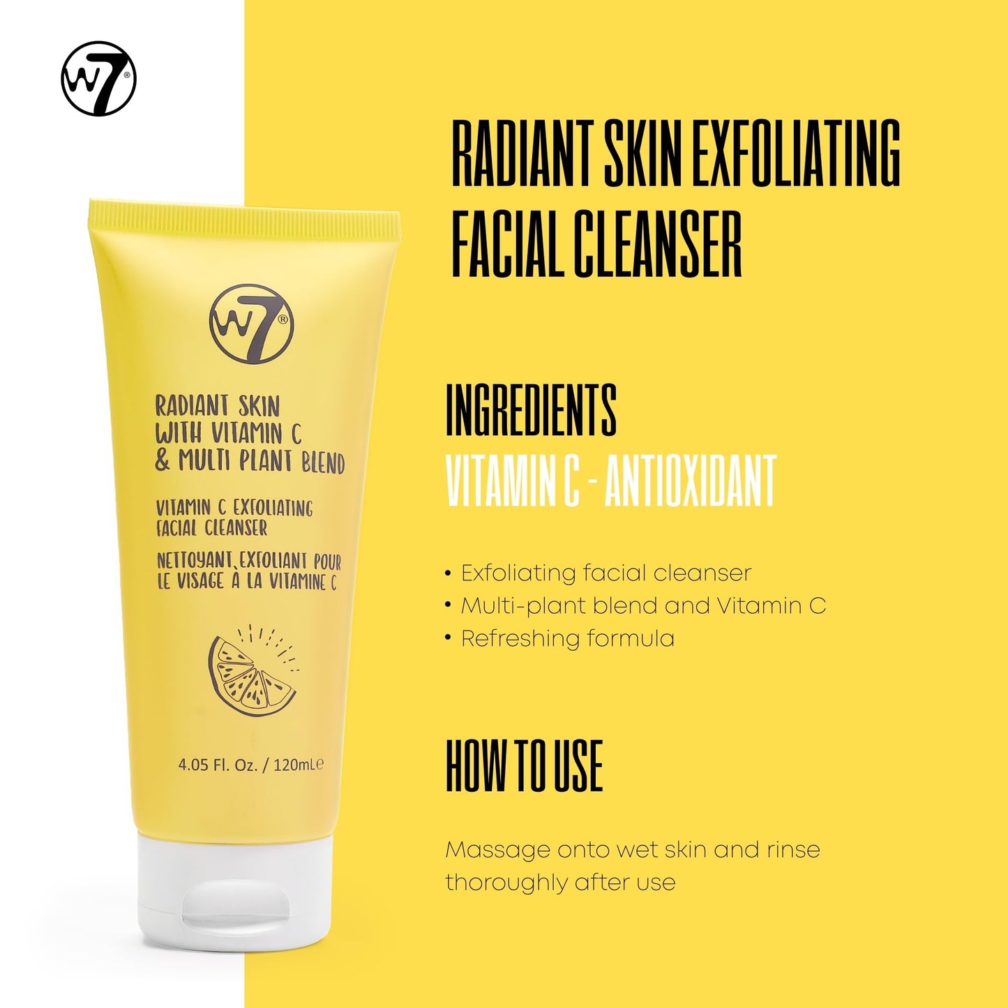 W7 Skin Refresh Skincare Set | Face Cleanser, Toner, Serum & Moisturizer | Hydrating & Glow Boosting Routine | Full Size, Long Lasting Products to Use at Home - Medaid International