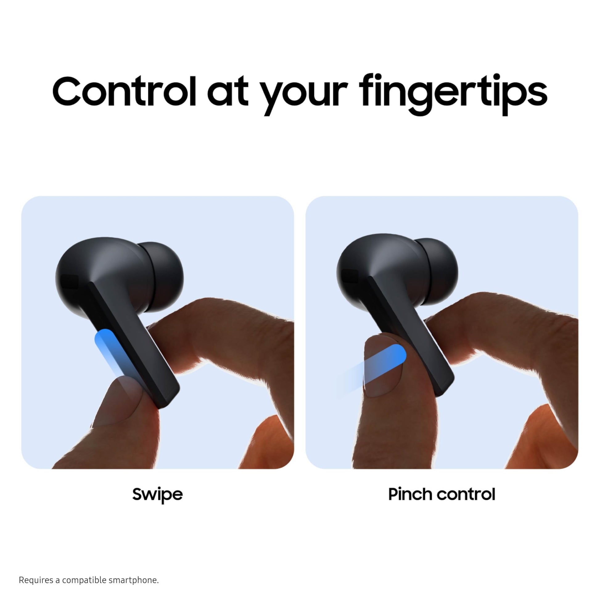 SAMSUNG Galaxy Buds 3 FE (2025) + Galaxy SmartTag2, True Wireless Bluetooth Earbuds, Active Noise Cancellation, Powerful Sound, Clear Calls, Long Lasting Battery, Black [US Version, 2 Year Warranty] - Medaid International