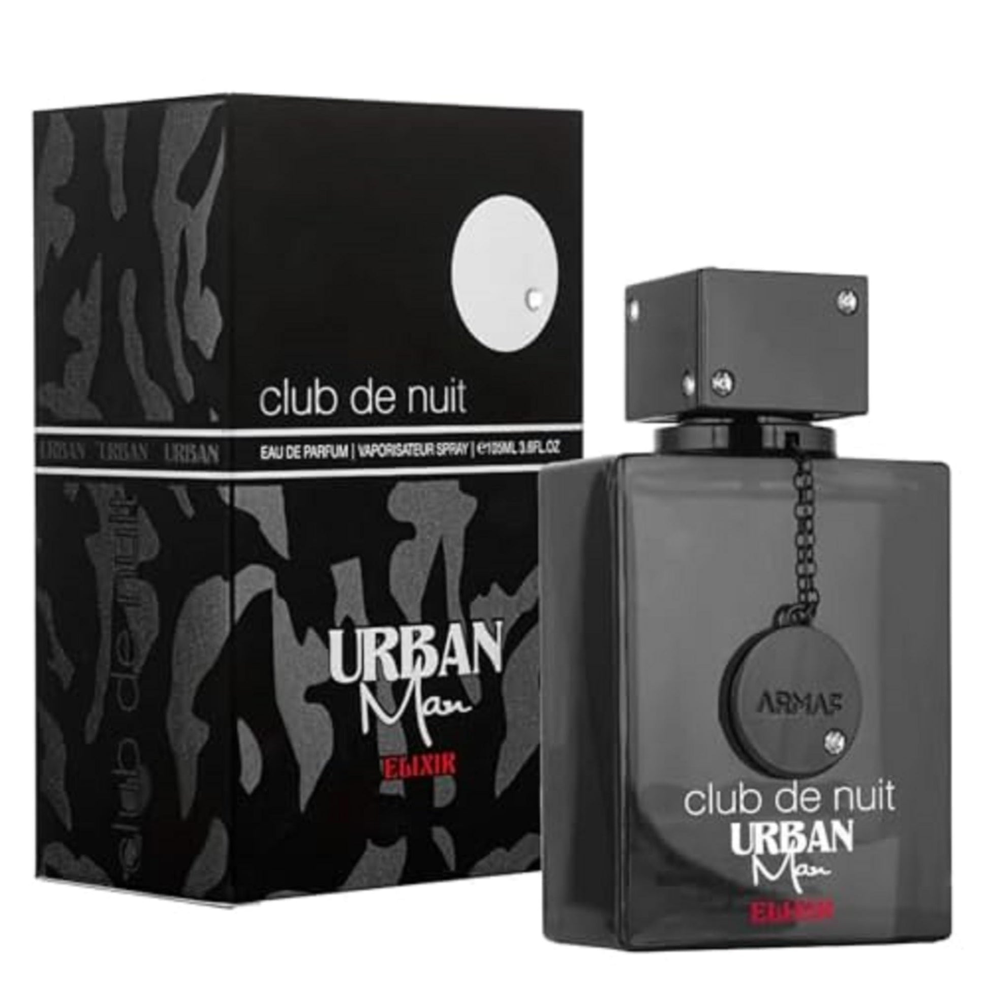 Armaf Club De Nuit Urban Man Elixir for Men Eau de Parfum Spray, 3.6 Ounce - Medaid International