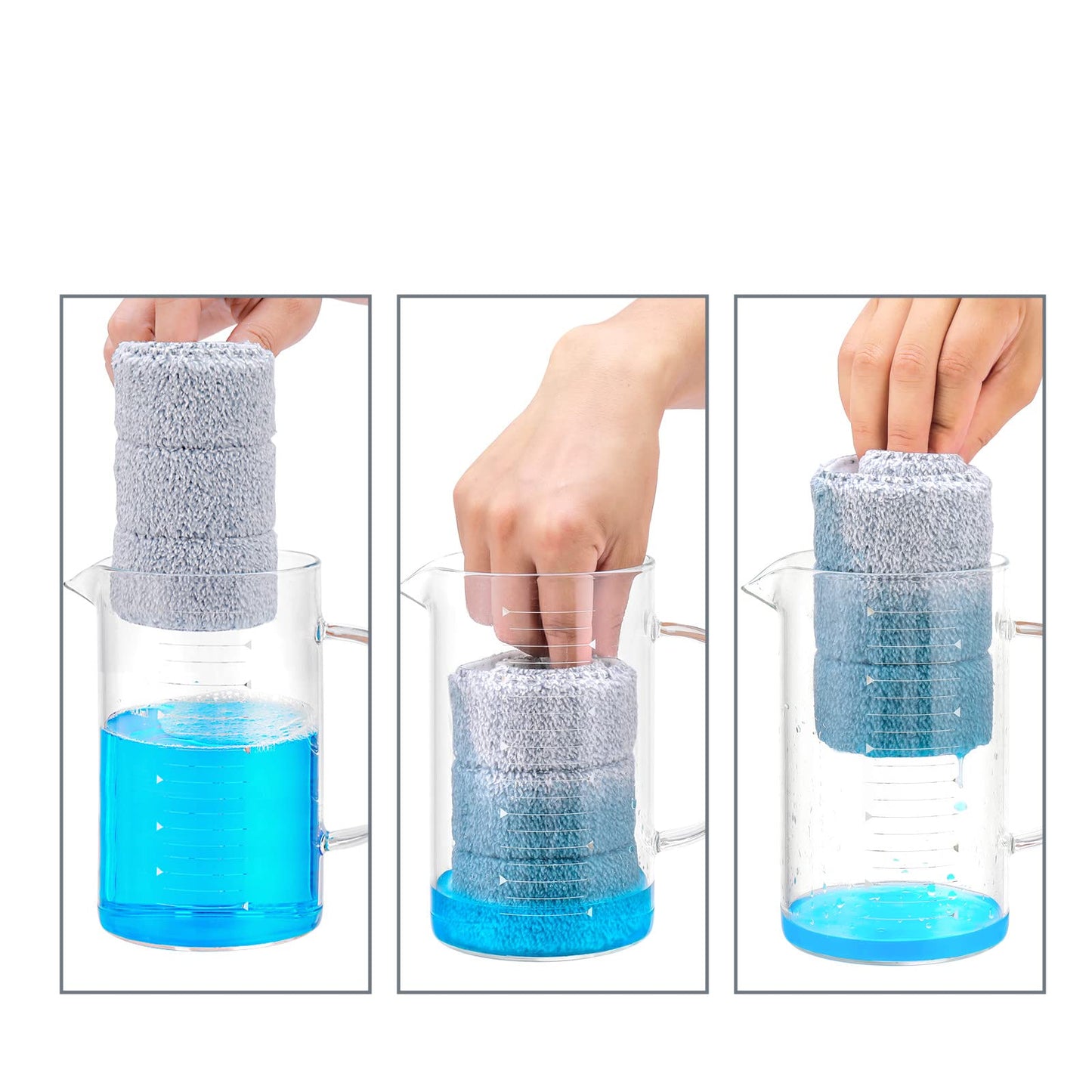 Bycarm Flat Mop Pads Compatible with Joymop, Joymoop Mop Replacement Pads for Joy 13 inch Flat Moop, Washable Squeeze Microfiber Mop pad for Floor Cleaning(8 Pack Refill, 13"X 4.9") - Medaid International