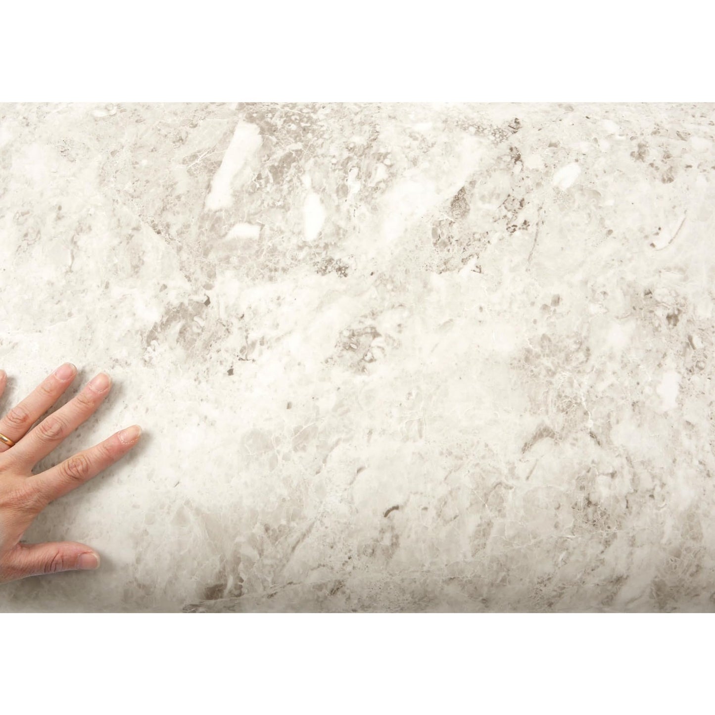 ROSEROSA Peel and Stick PVC Faux Marble Self-Adhesive Wallpaper Covering Counter Top Shelf Liner PMS4138 - Medaid International