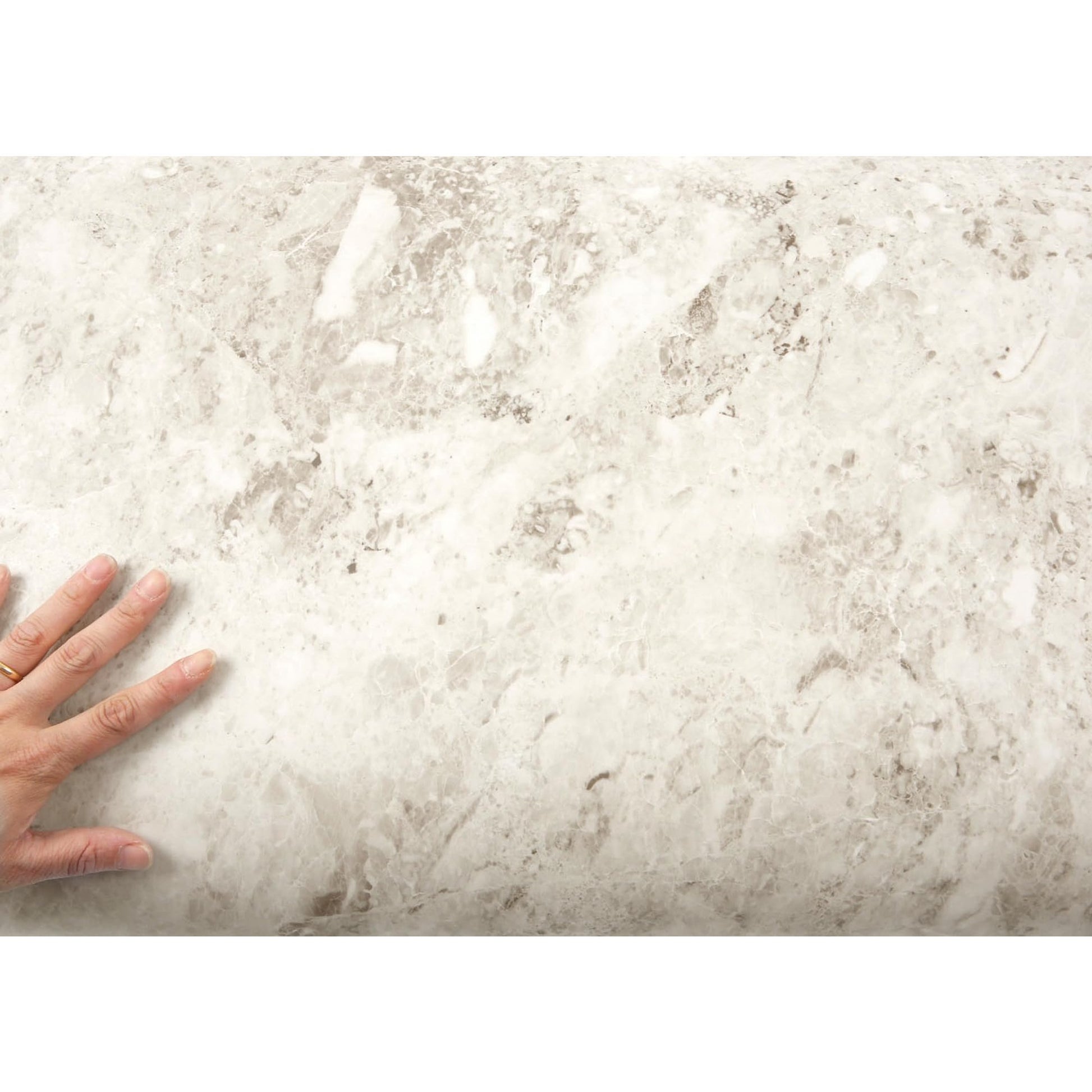 ROSEROSA Peel and Stick PVC Faux Marble Self-Adhesive Wallpaper Covering Counter Top Shelf Liner PMS4138 - Medaid International